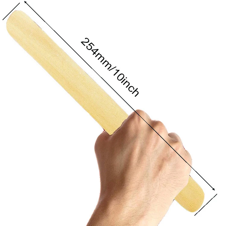 254mm/10inch Wooden Spatula For Waxing With Wax Spatulas Wooden And Medical Wooden Tongue Depressor